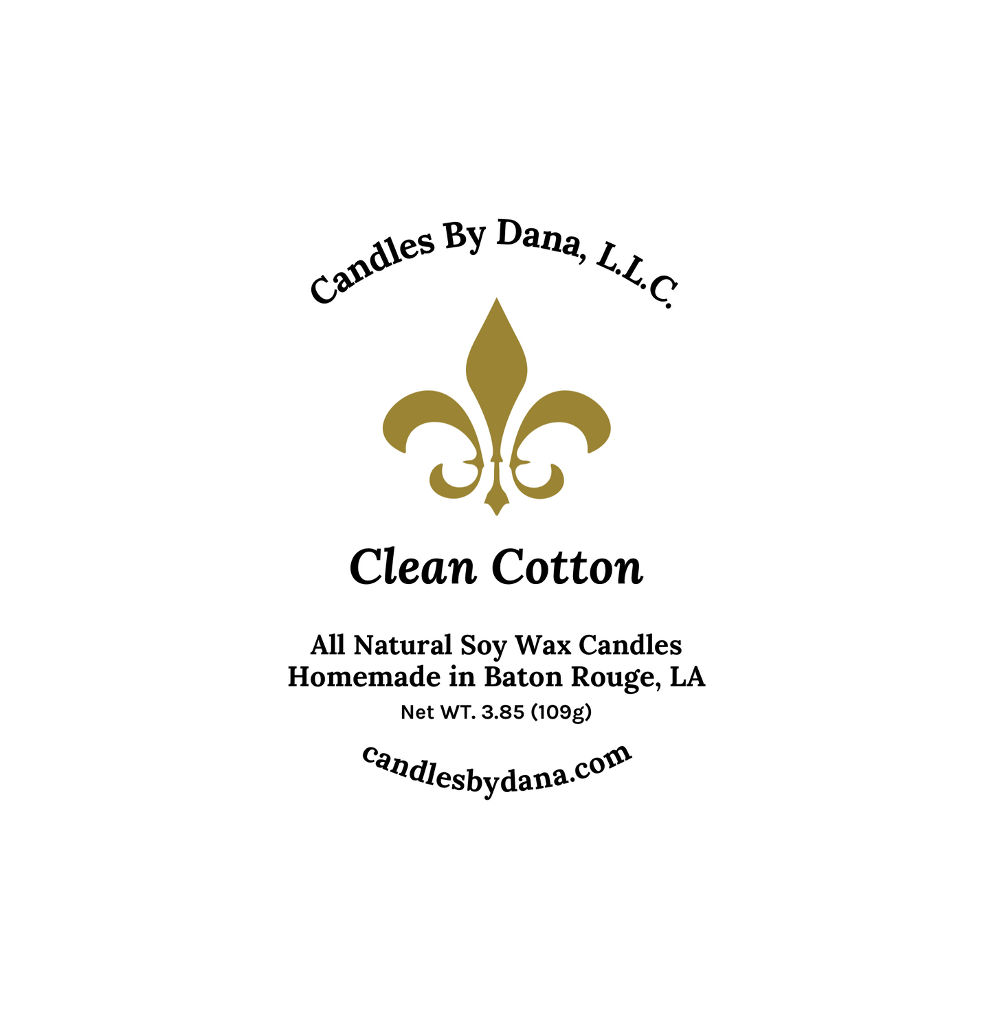 Clean Cotton Soy Candle