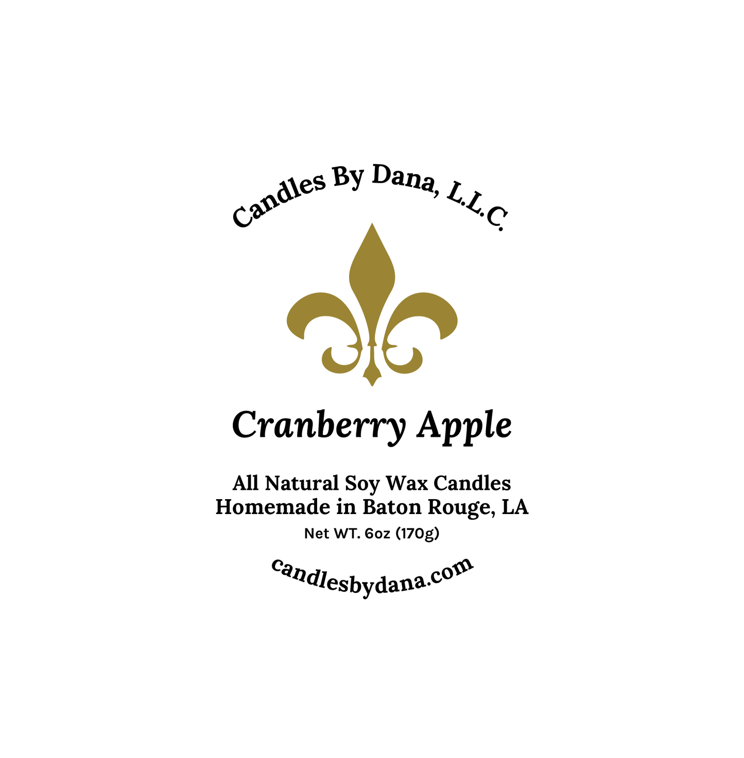 Cranberry Apple Soy Candle