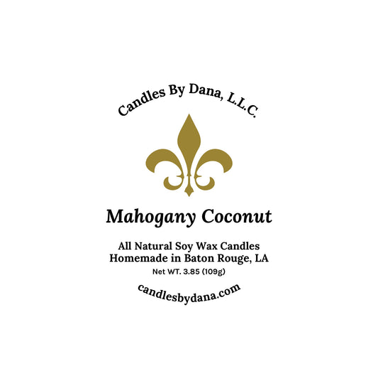 Mahogany Coconut Soy Candle