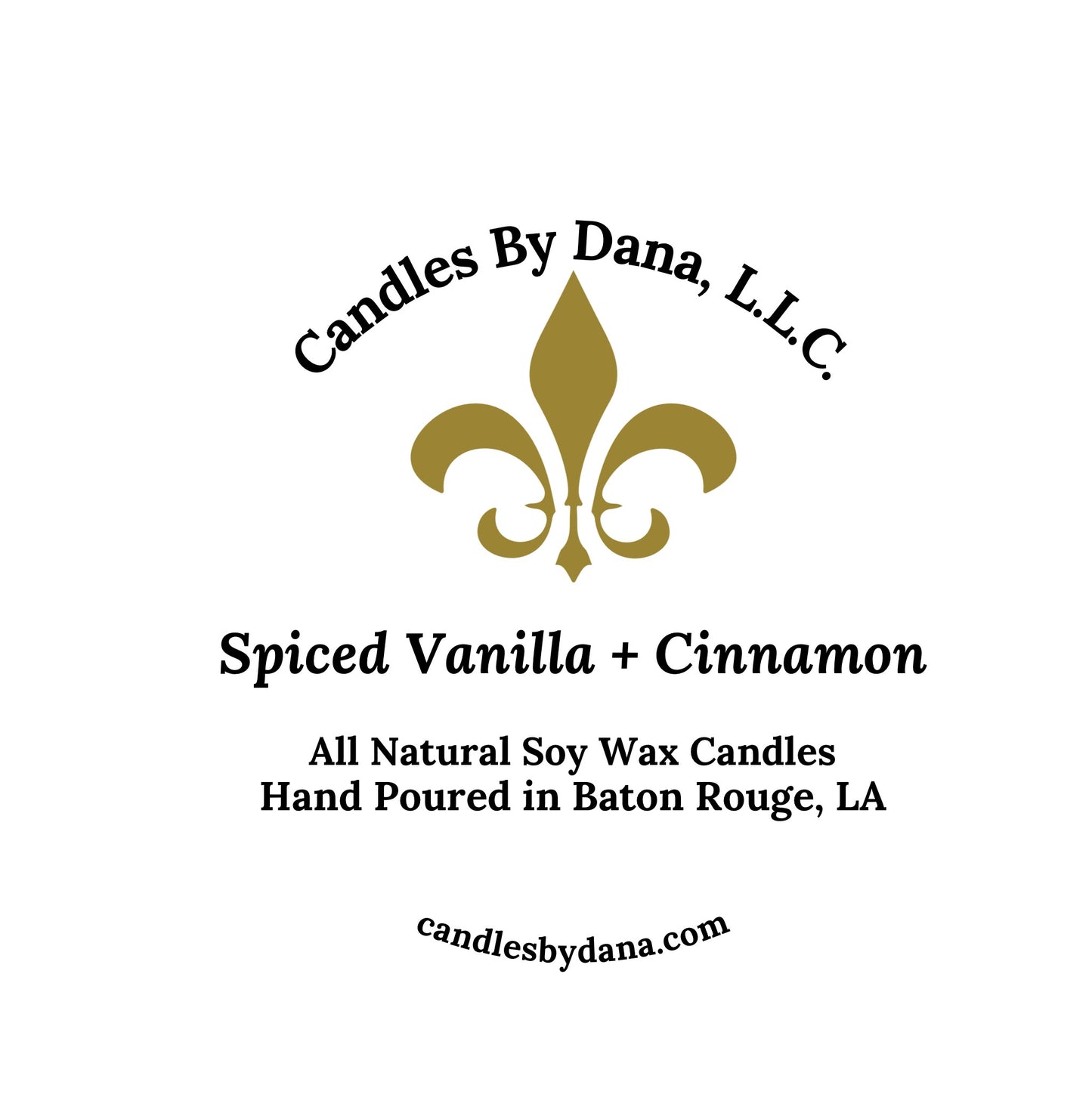 Spiced Vanilla + Cinnamon Soy Candle